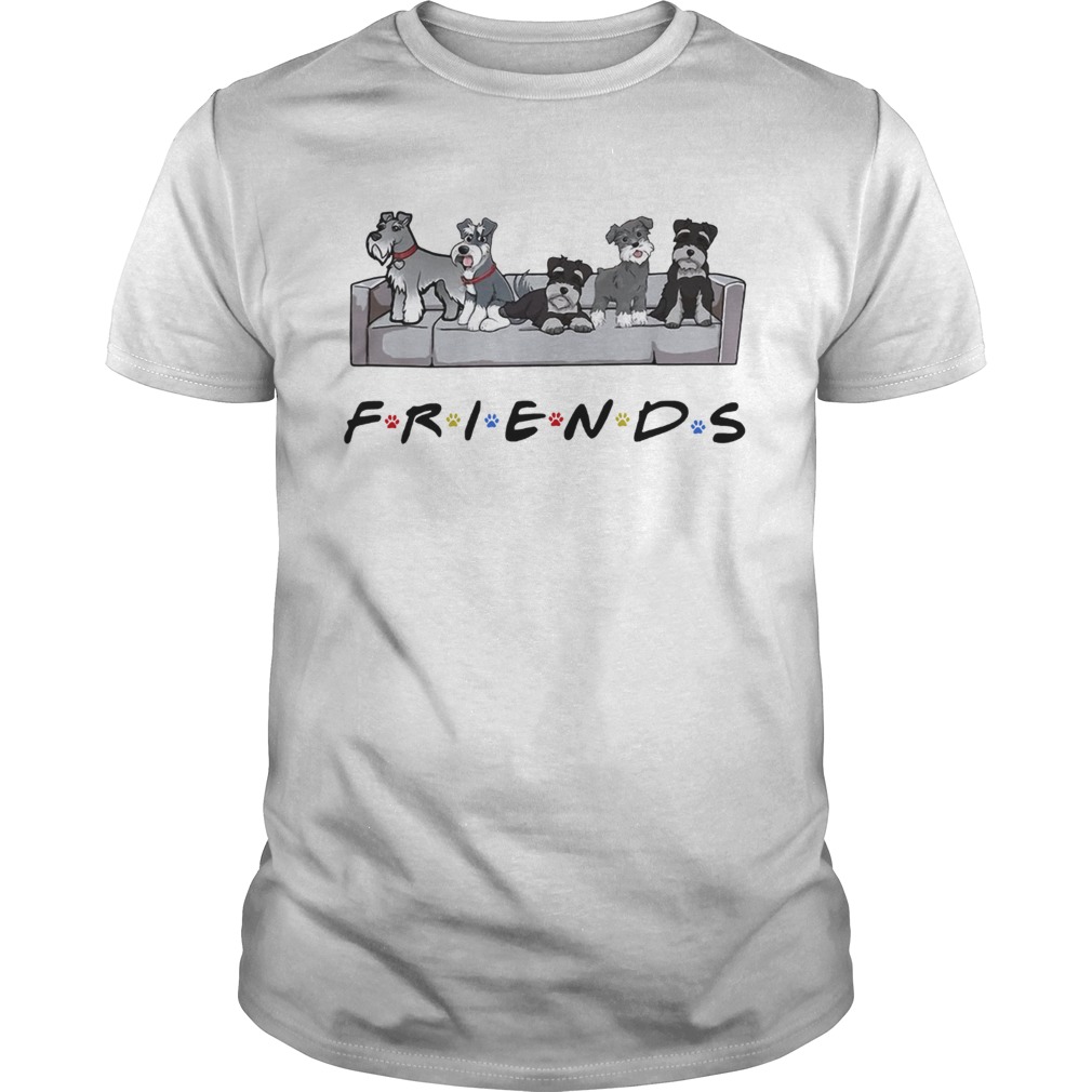 Miniature Schnauzer friends tv show shirt