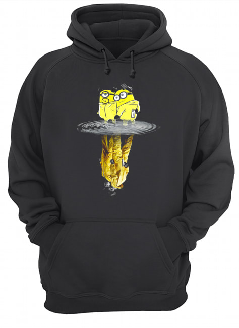 Minion And Walter white and Jesse Breaking Bad Water Reflection Unisex Hoodie