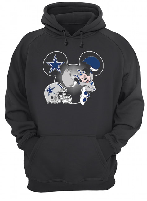Minnie Mouse Dallas Cowboys Shirt Unisex Hoodie