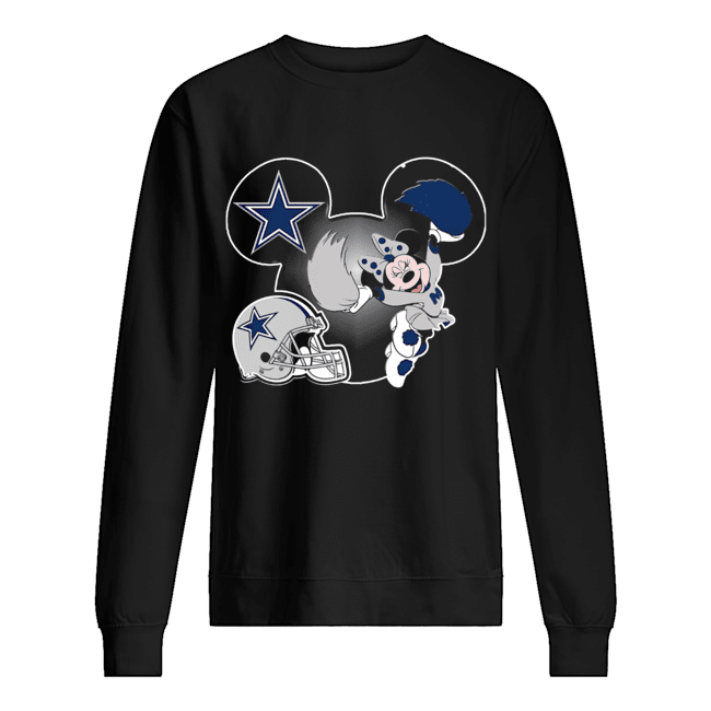 Minnie Mouse Dallas Cowboys Shirt Unisex Sweatshirt
