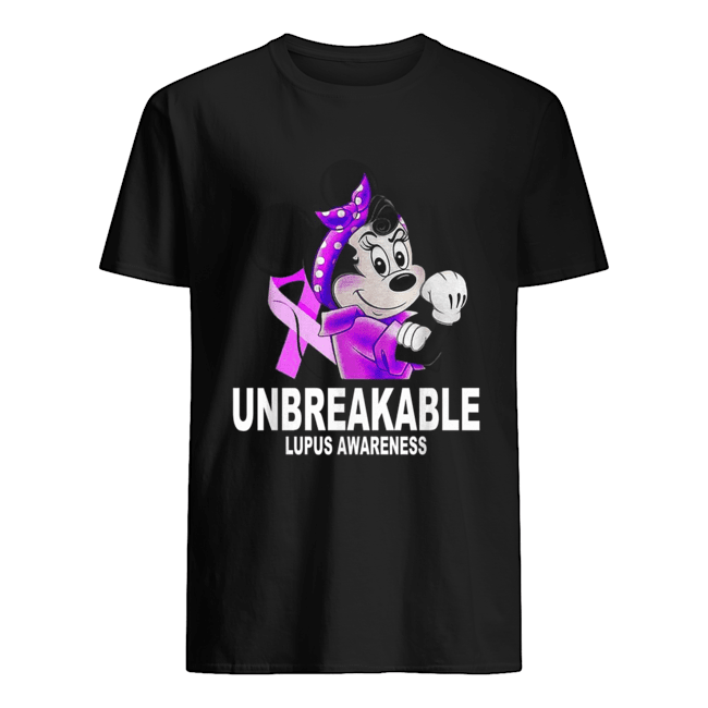 Minnie Unbreakable lupus awareness shirt