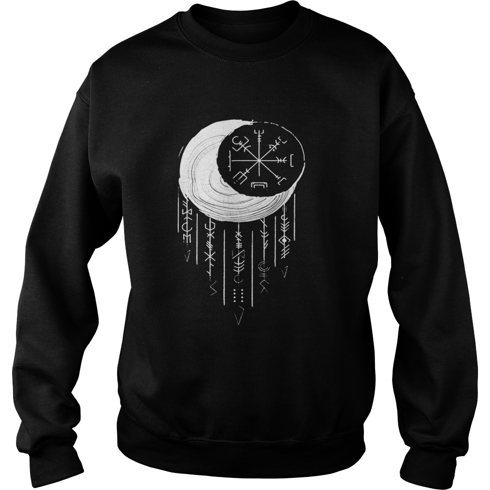 Moon Vigvisir Viking dreamcatcher Sweatshirt
