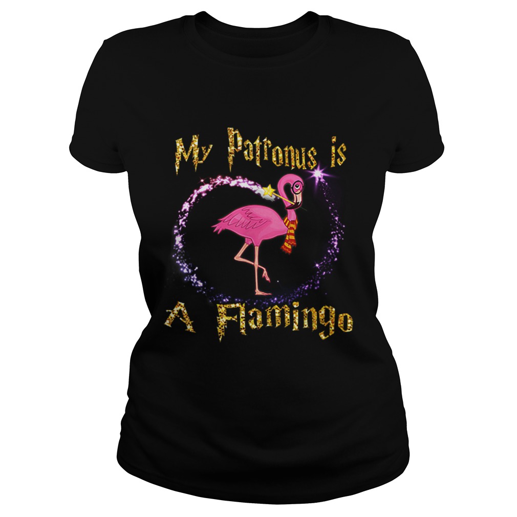 My Patronus Is a Flamingo Magic Gifts Classic Ladies