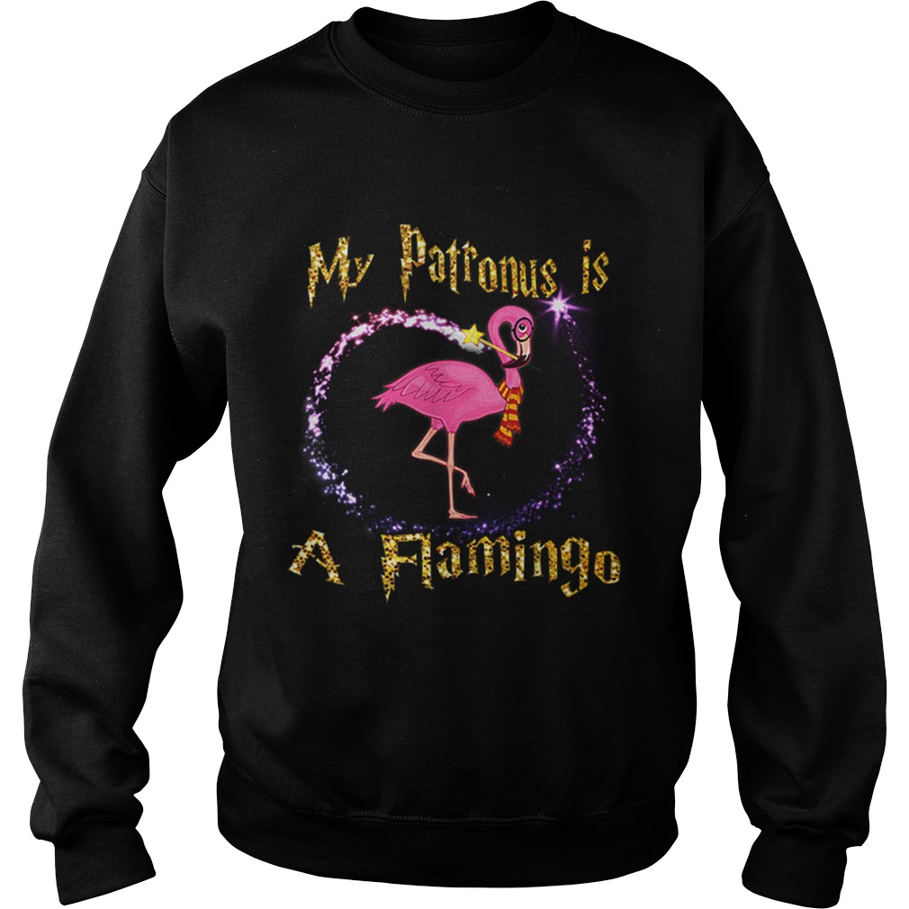 My Patronus Is a Flamingo Magic Gifts Sweatshirt