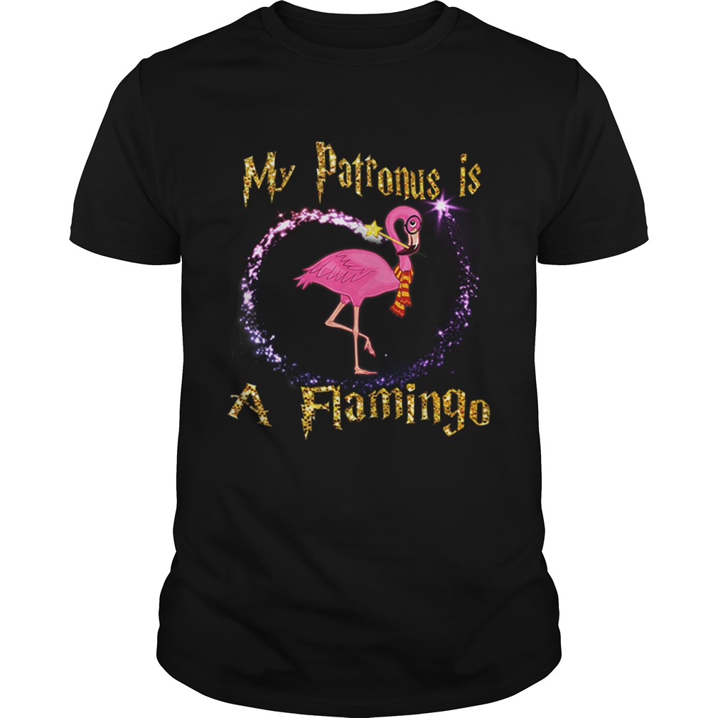 My Patronus Is a Flamingo Magic Gifts shirt