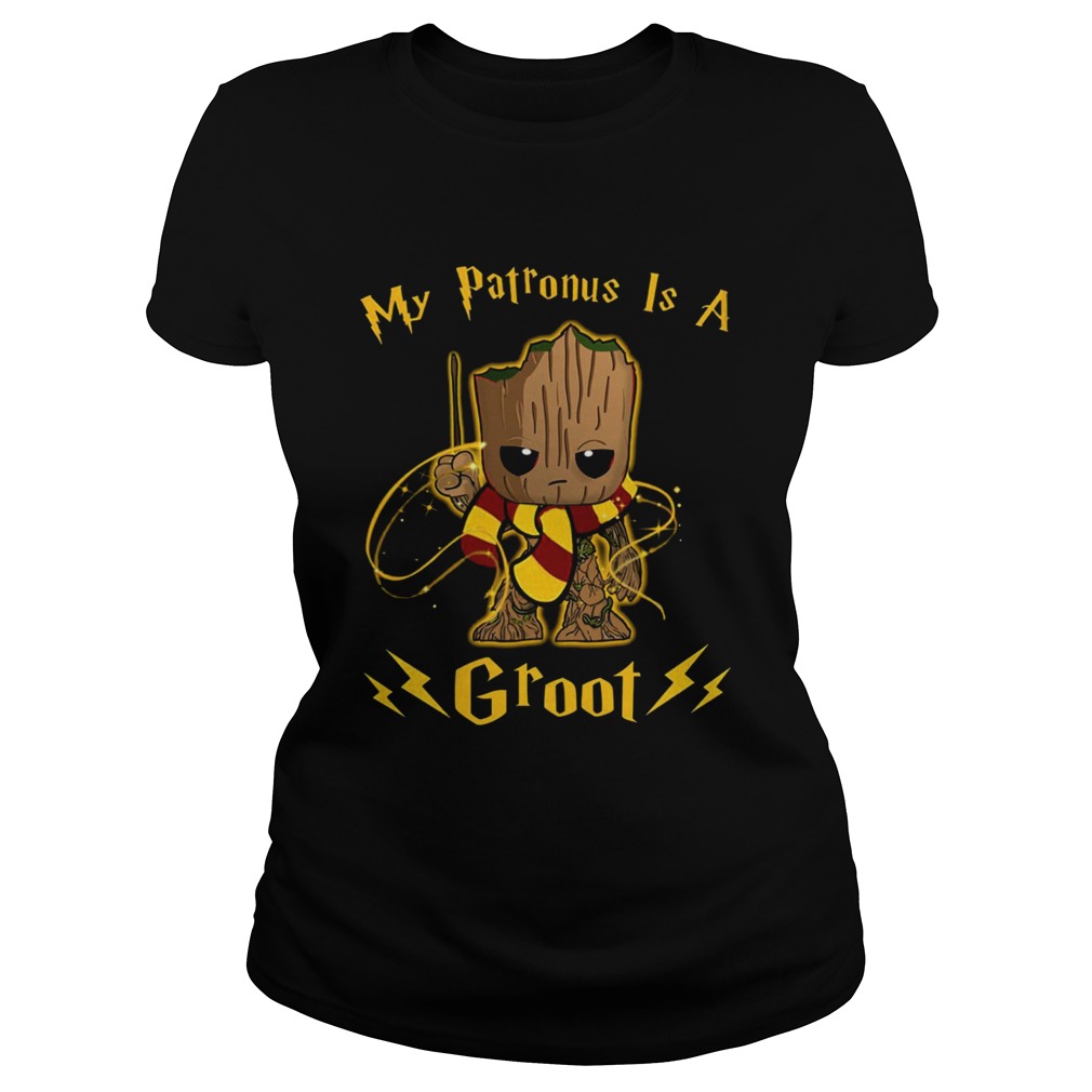 My Patronus is a Groot Classic Ladies