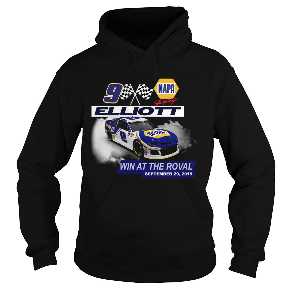 Napa Chase Elliott No 9 team win at the roval September 29 2019 Hoodie