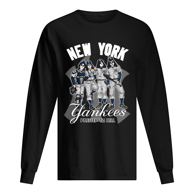New York Yankees Dressed To Kill Long Sleeved T-shirt 
