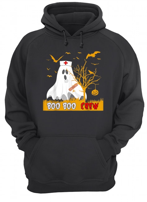 Nice Boo Boo Crew – Nurse Ghost Funny Halloween Costume Gift Unisex Hoodie