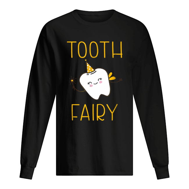 Nice Tooth Fairy Halloween Costume Women Men Kids Outfit Long Sleeved T-shirt 