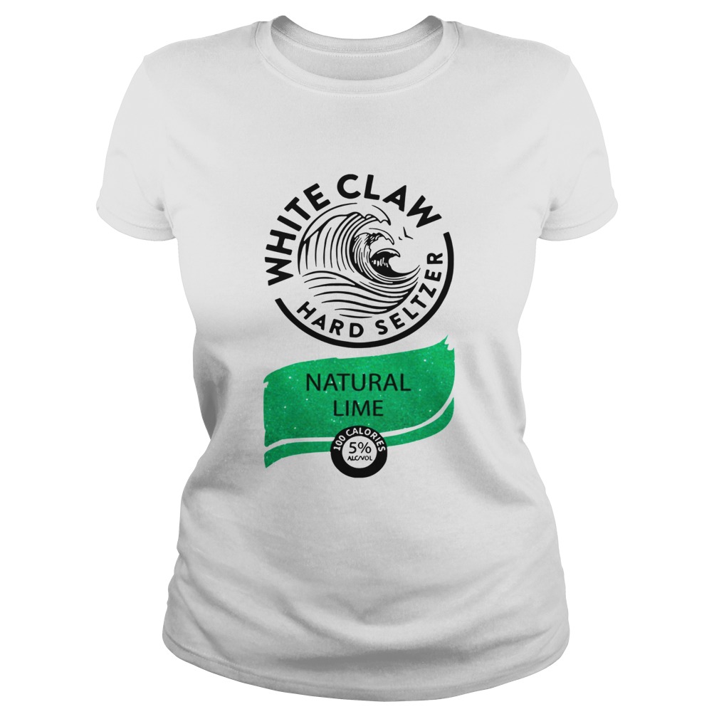 Nice White Claw Hard seltzer Natural Lime Classic Ladies