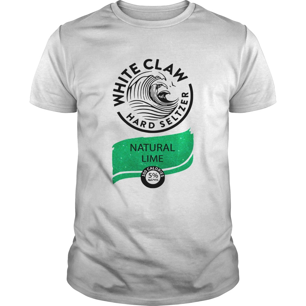 Nice White Claw Hard seltzer Natural Lime shirt
