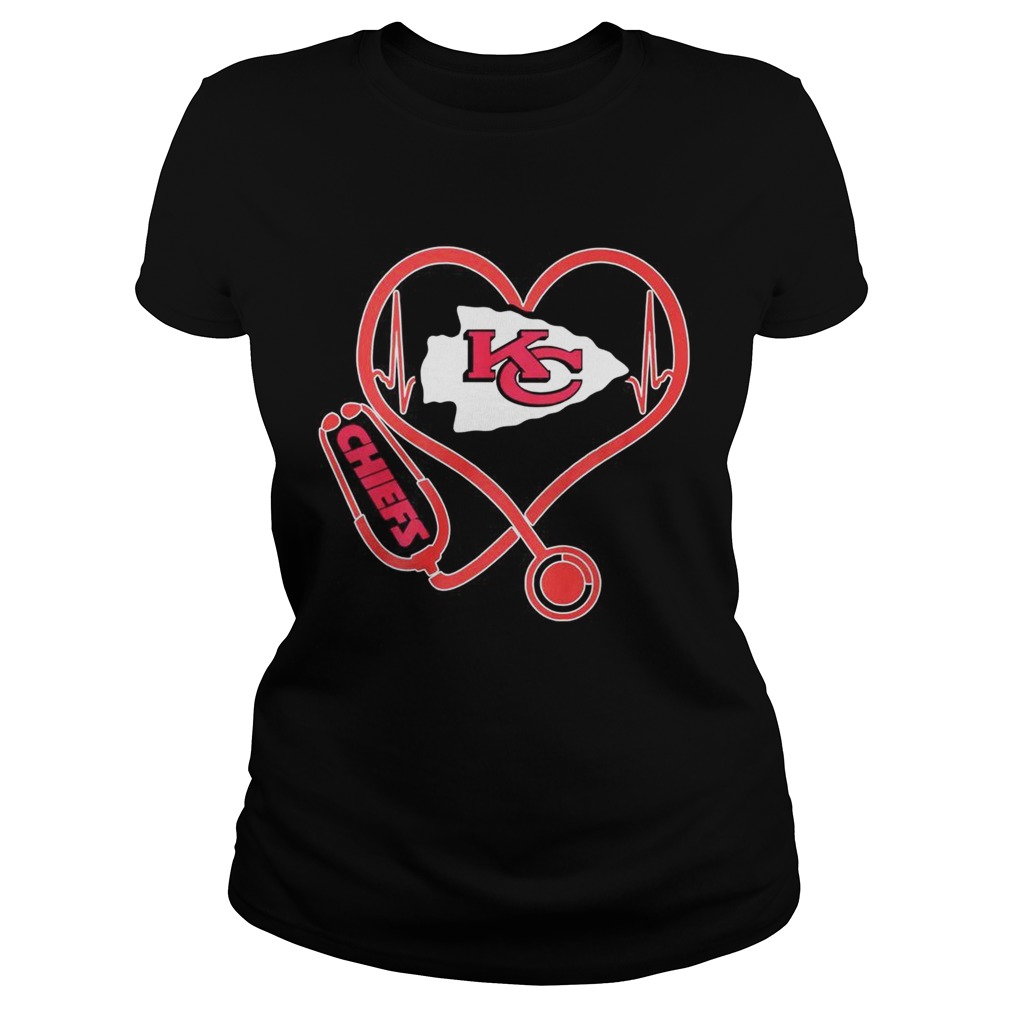 Nurse Heartbeat Kansas City Chiefs Classic Ladies