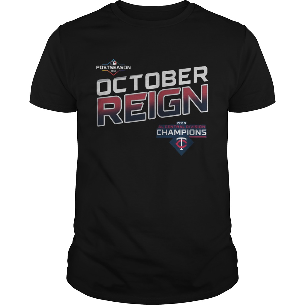 October Reign Minnesota Twins Champions 2019 Shirt