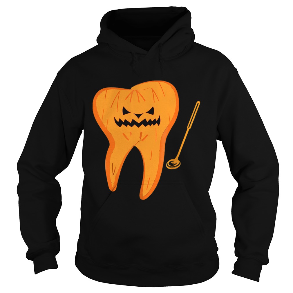 Official Halloween Spooky Dentist Scary Dental Assistant Tee Hoodie