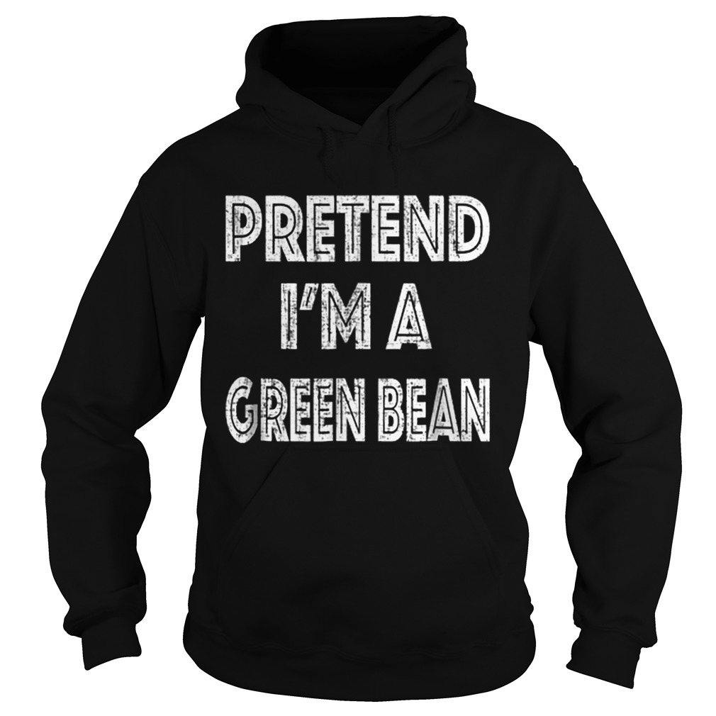 Official Retro Pretend Im a Green Bean Halloween Costume Hoodie