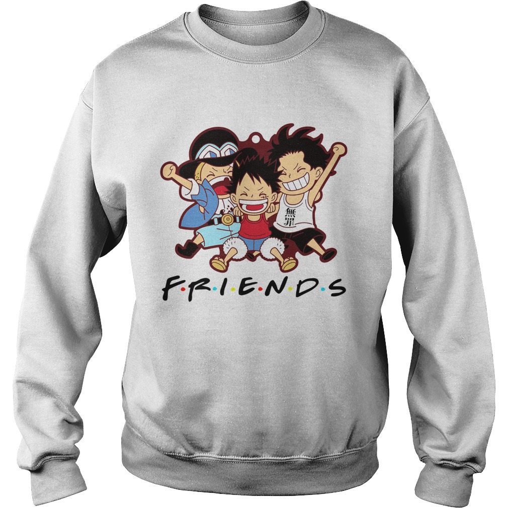 One Piece Characters Friends Shirt Sweatshirt
