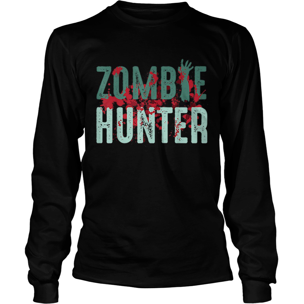 Original Zombie Hunter Halloween Cute Deadly Deer Hunting Gift LongSleeve