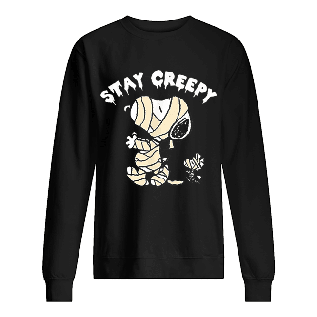Peanuts Halloween Snoopy Stay Creepy Unisex Sweatshirt
