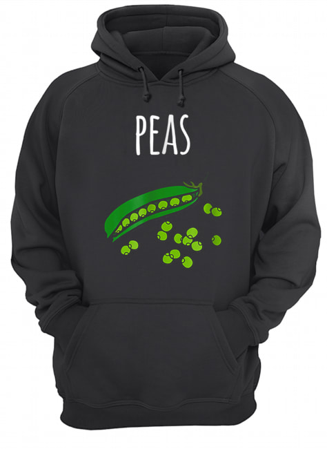 Peas And Carrots Couples Halloween Costumes Unisex Hoodie