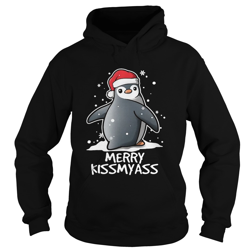 Penguins Merry Kissmyass Shirt Hoodie