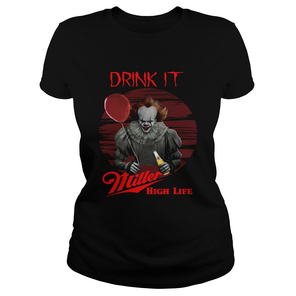 Pennywise Drink IT Miller High Life Classic Ladies