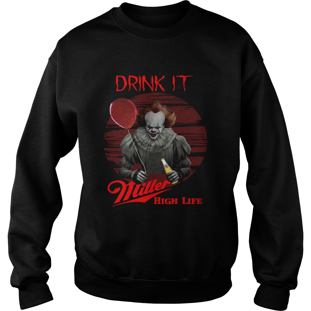 Pennywise Drink IT Miller High Life Sweatshirt