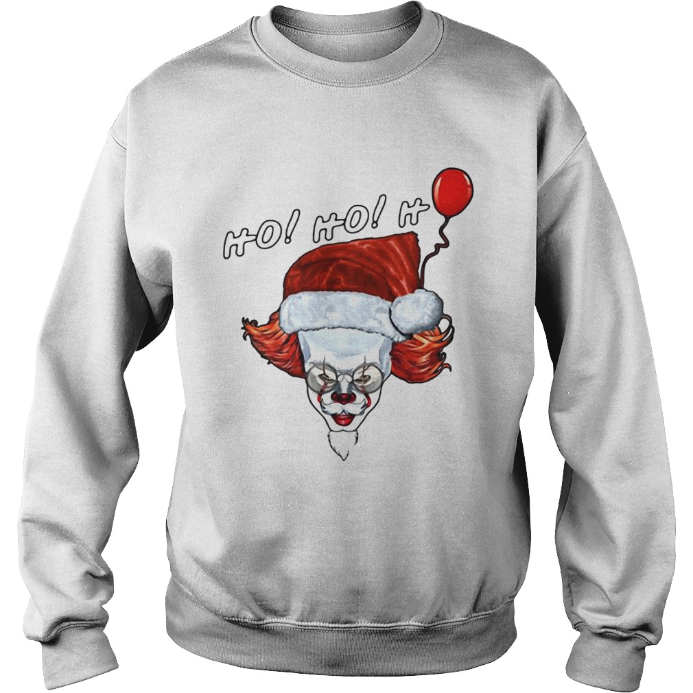 Pennywise IT Ho Ho Ho Santa Claus Sweatshirt