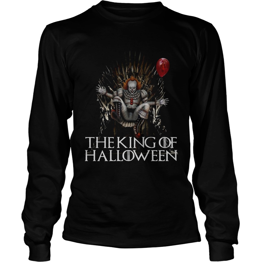 Pennywise The King Of Halloween LongSleeve