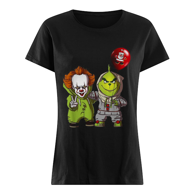 Pennywise and Grinch Christmas Classic Women's T-shirt