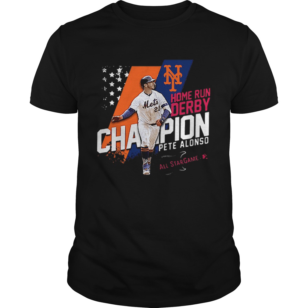 Pete Alonso home runs derby champion all star game shirt