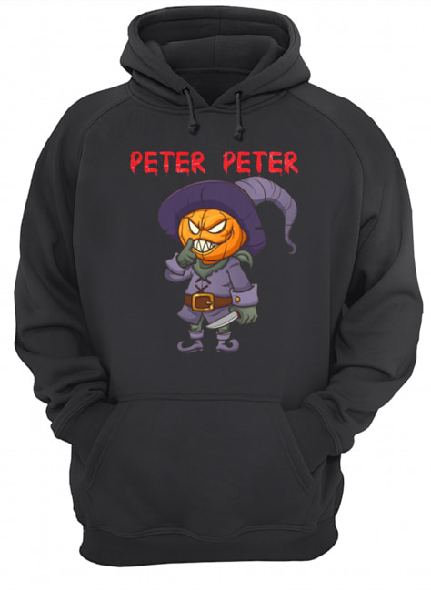Peter Peter Halloween Killer Pumpkin Head Shirt Unisex Hoodie