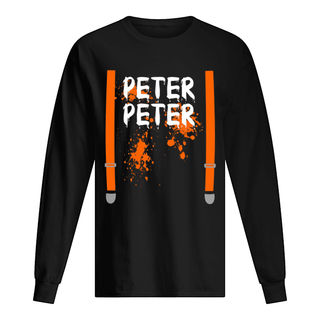 Peter Pumpkin Eater Halloween Costume Shirt Long Sleeved T-shirt 