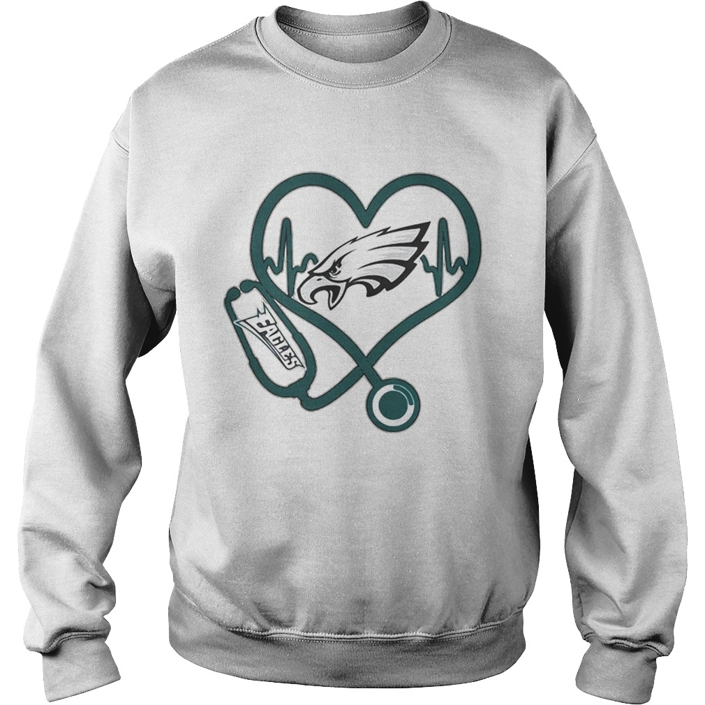 Philadelphia Eagles nurse heartbeat Sweatshirt