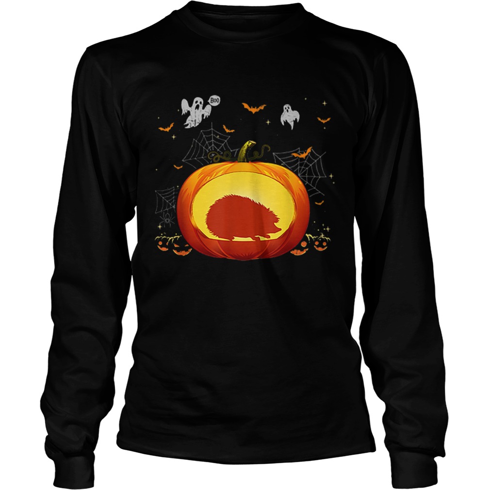 Premium Hedgehog Halloween Pumpkin Costume Cute Outfit Gift LongSleeve
