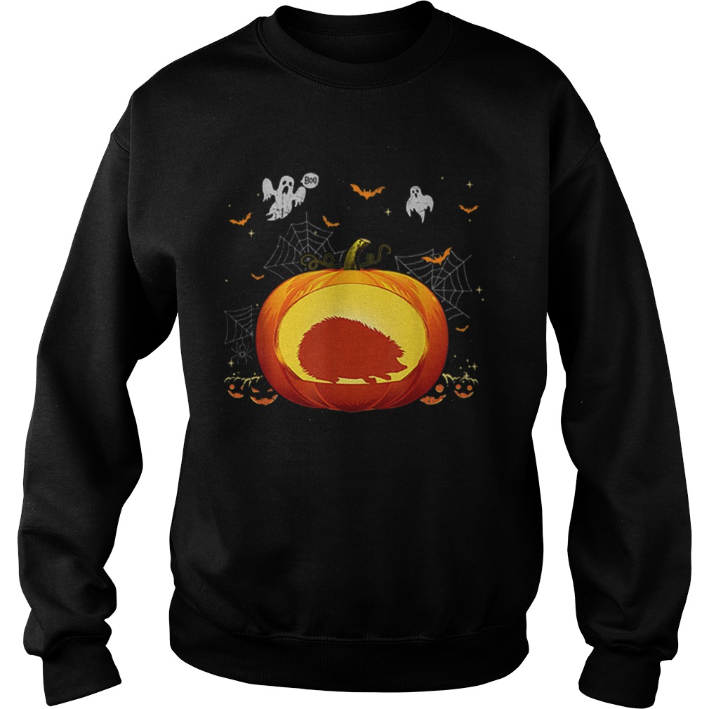 Premium Hedgehog Halloween Pumpkin Costume Cute Outfit Gift Sweatshirt