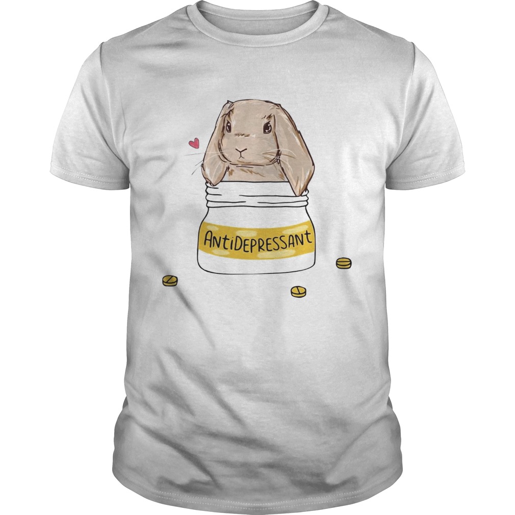 Rabbit antidepressant shirt
