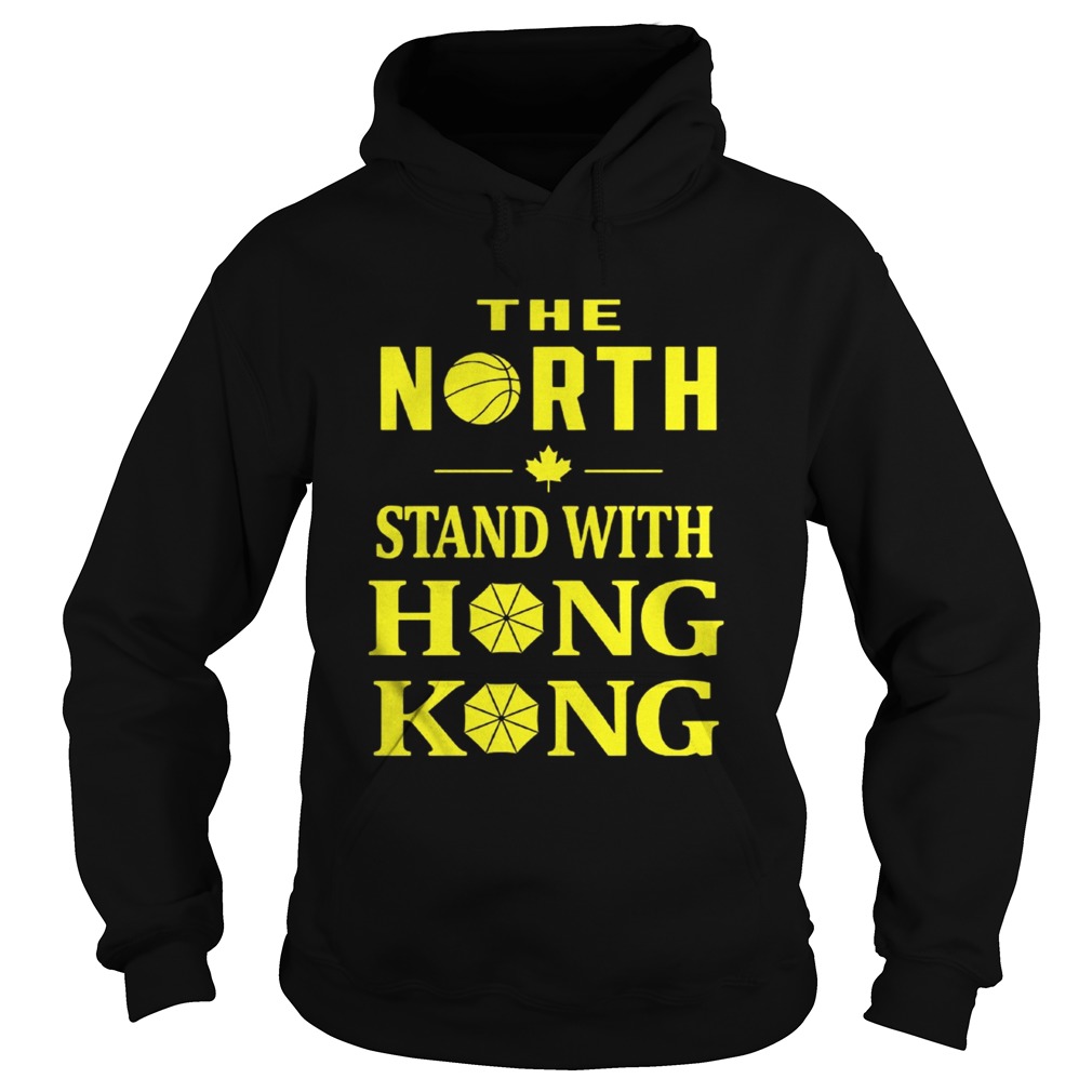 Raptors The North Stand With Hong Kong Shirt Hoodie