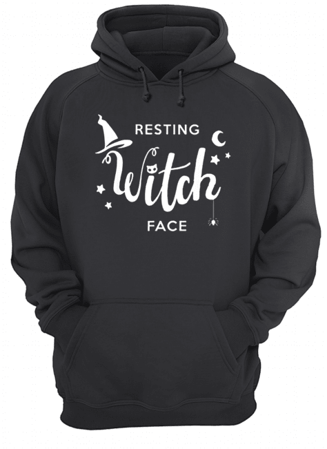 Resting Witch Face Halloween Lover Unisex Hoodie