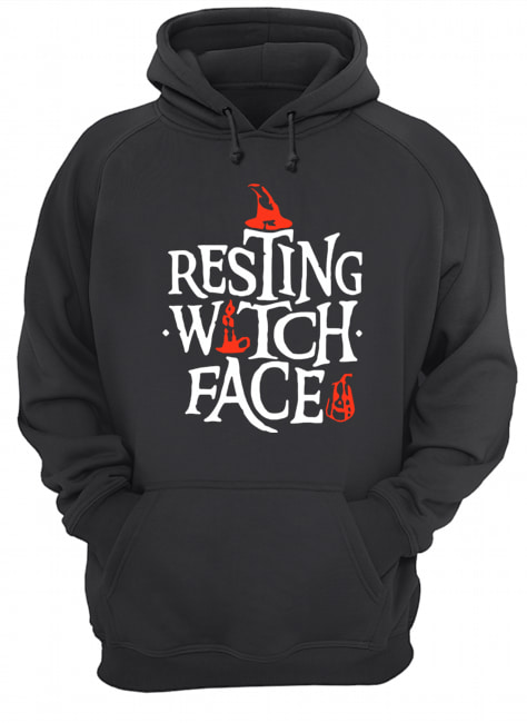 Resting Witch Face Shirt Original Halloween Shirt Unisex Hoodie