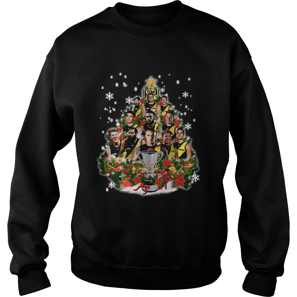 Richmond Tigers Players Christmas Tree Shirt Sweatshirt