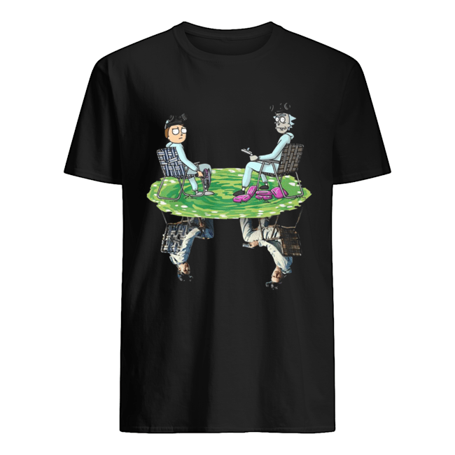 Rick and Morty Crossover Walter and Jesse Breaking Bad shirt