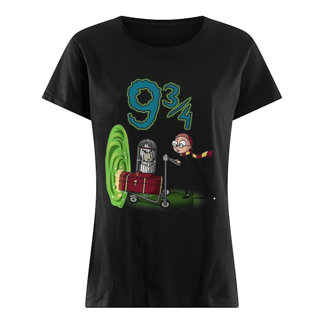 Rick and Morty Harry Potter Morty 93 4 Classic Women's T-shirt