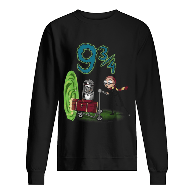 Rick and Morty Harry Potter Morty 93 4 Unisex Sweatshirt
