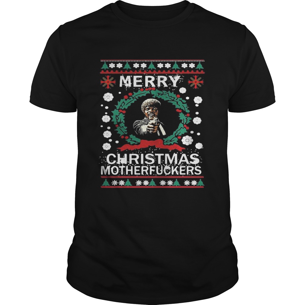 Samuel L Jackson Merry Christmas Motherfucker Shirt