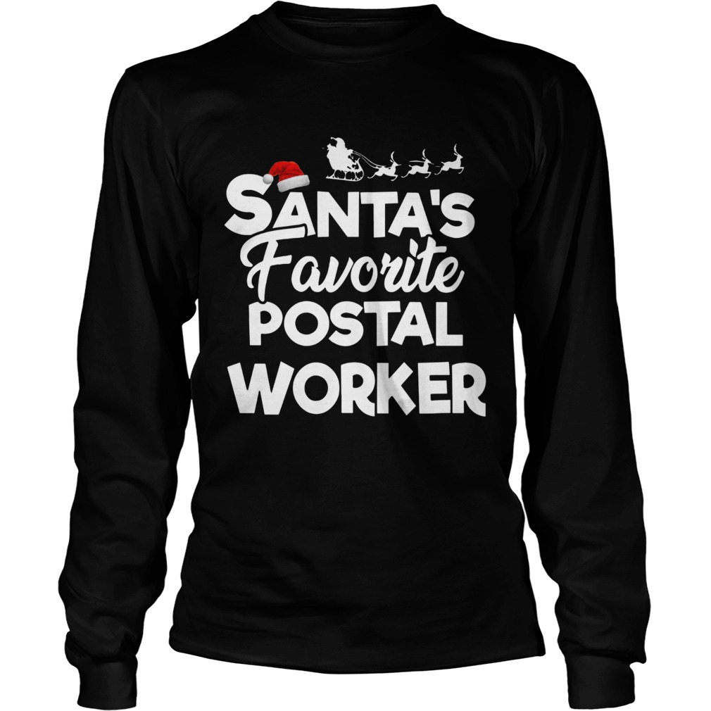 Santas favorite Postal Worker LongSleeve