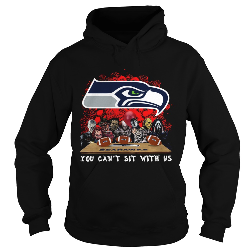 Seattle Seahawks Horror team you cant sit with us Hoodie