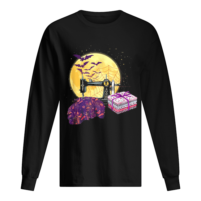 Sewing Machine Lover Halloween Costume Long Sleeved T-shirt 