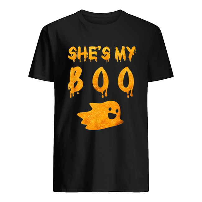 She’s My Boo Funny Couples Halloween Costume Matching Family shirt