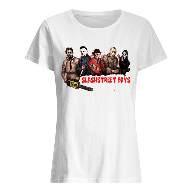 Slashstreet Boys horror movie characters Classic Women's T-shirt